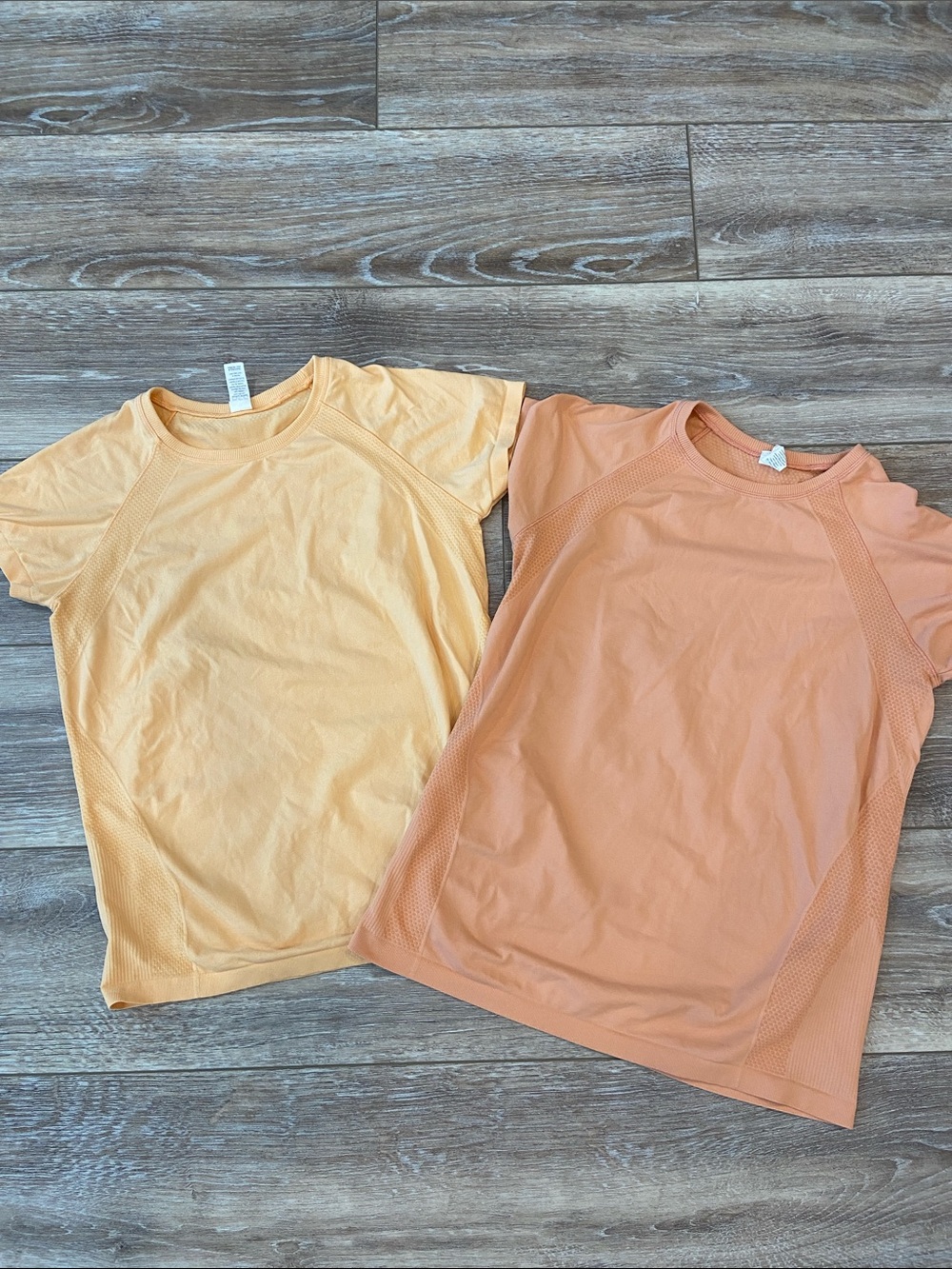 Two DSG Short Sleeve Athletic Shirts